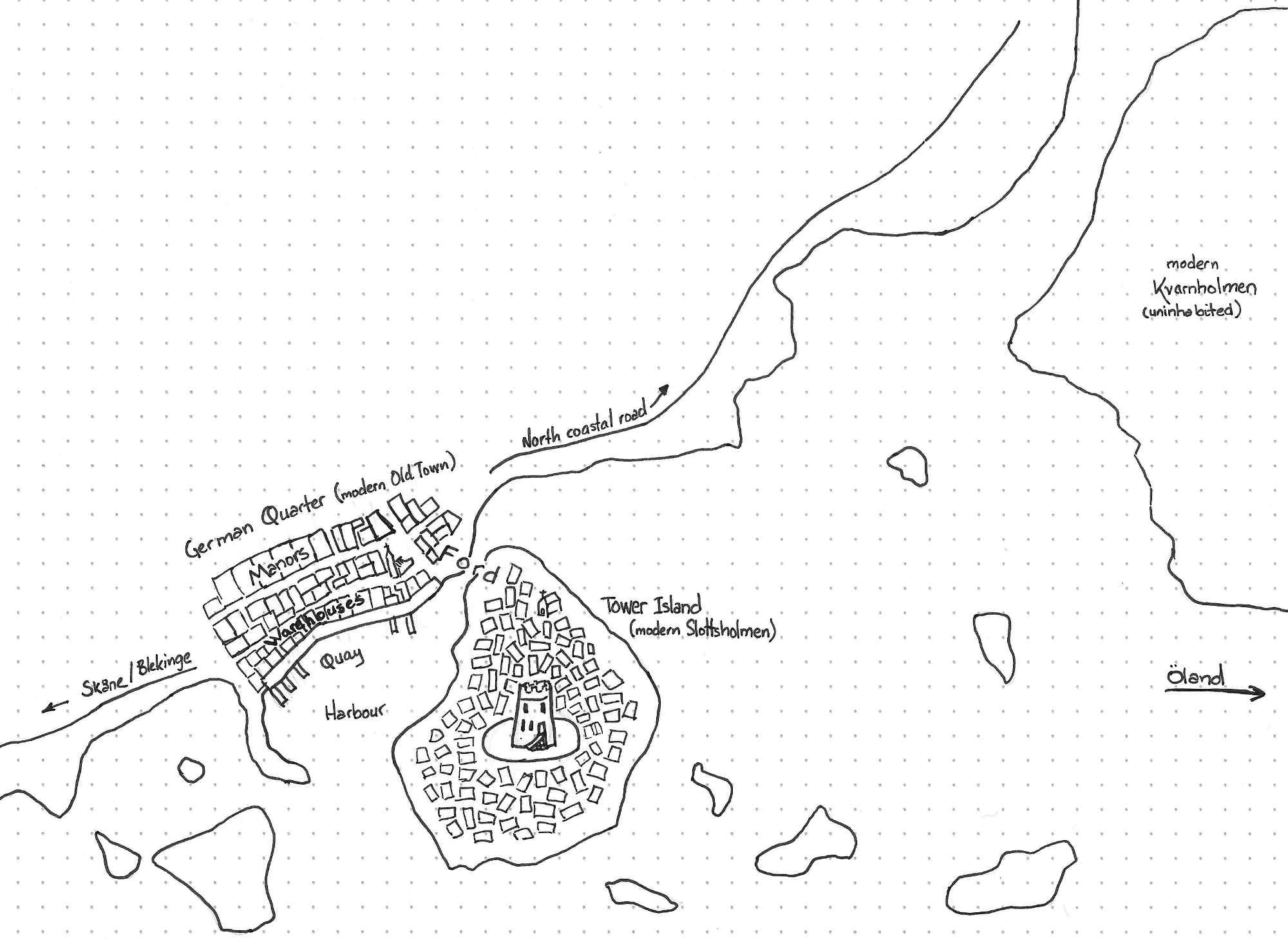 A map of Kalmar